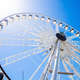 The famous Coachella Ferris wheel seen at the Coachella Music & Arts Festival at the Empire Polo Club.